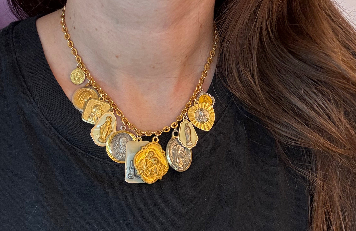 Collana Santini Vintage Gold