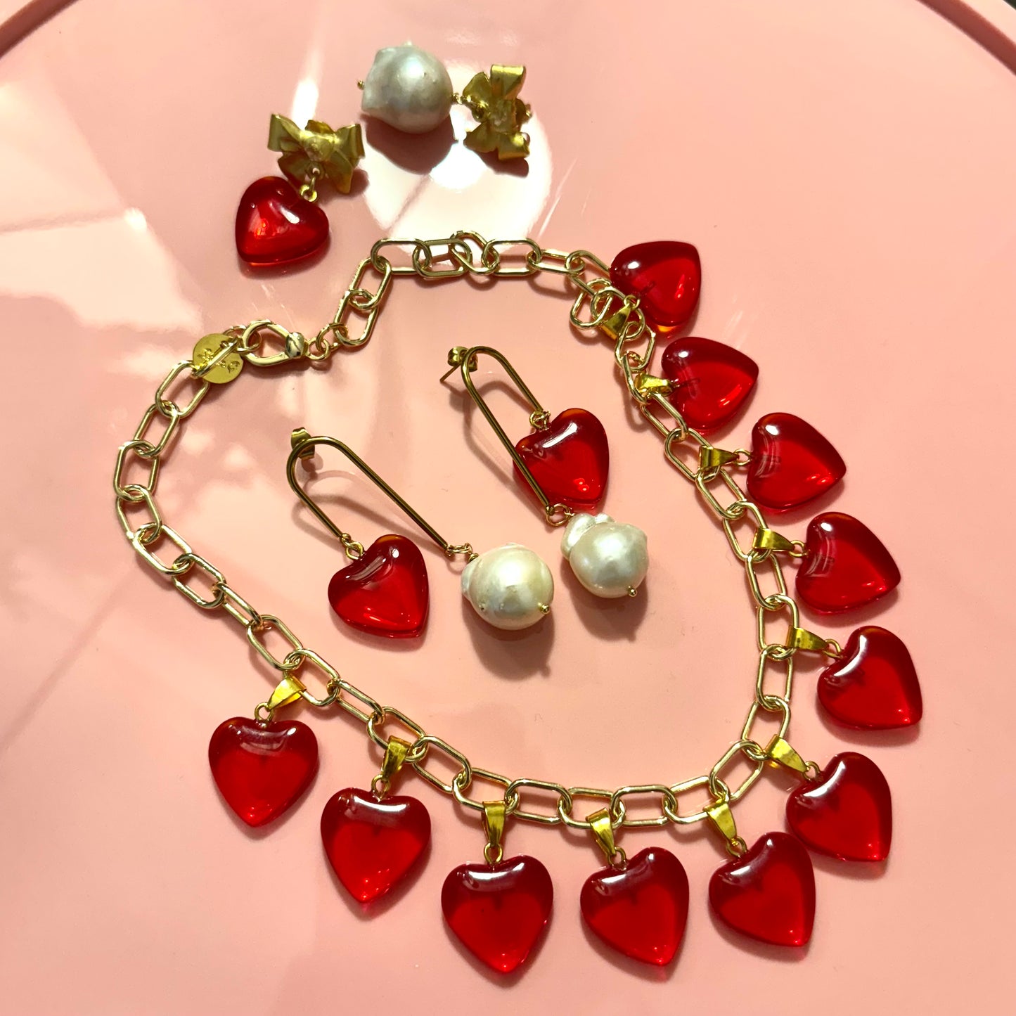 Collana Red Passion