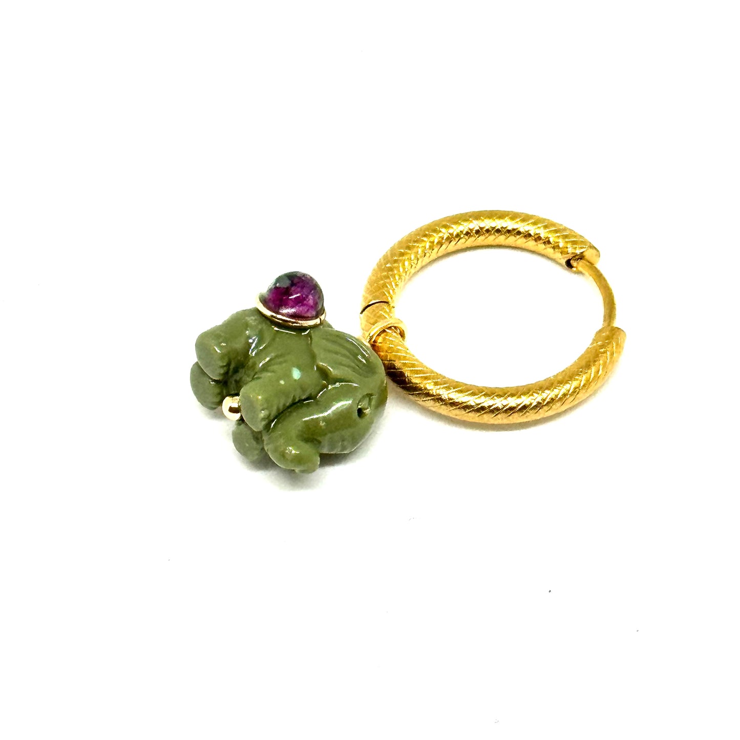 Orecchino Elefantino 14mm