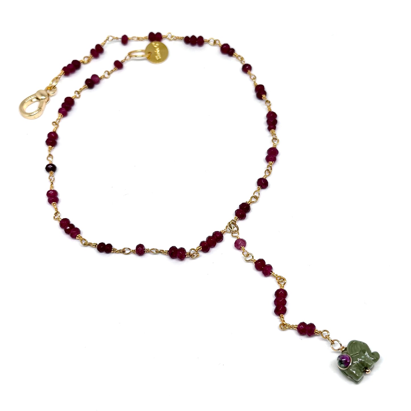 Collana Rosarietto Elefante