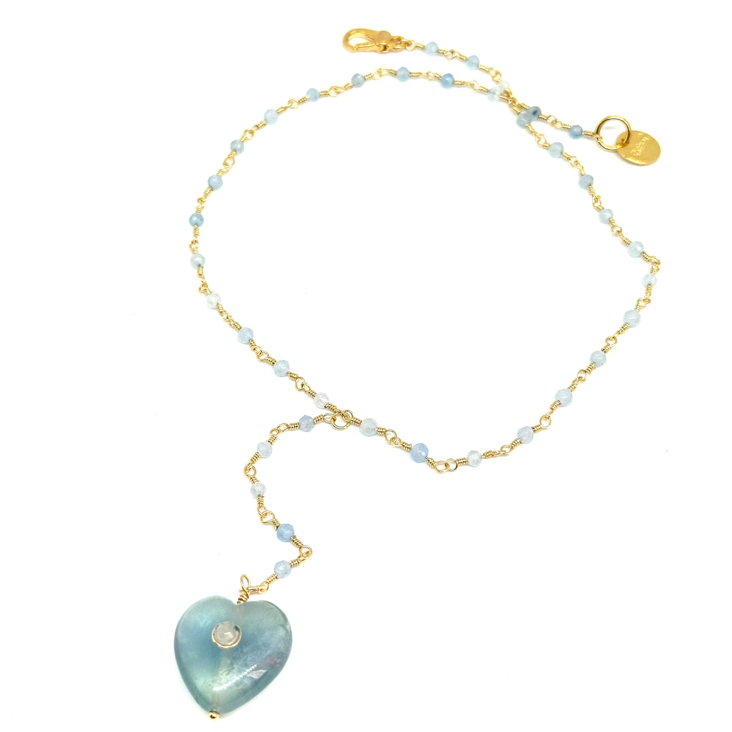 Collana Rosarietto Cuore