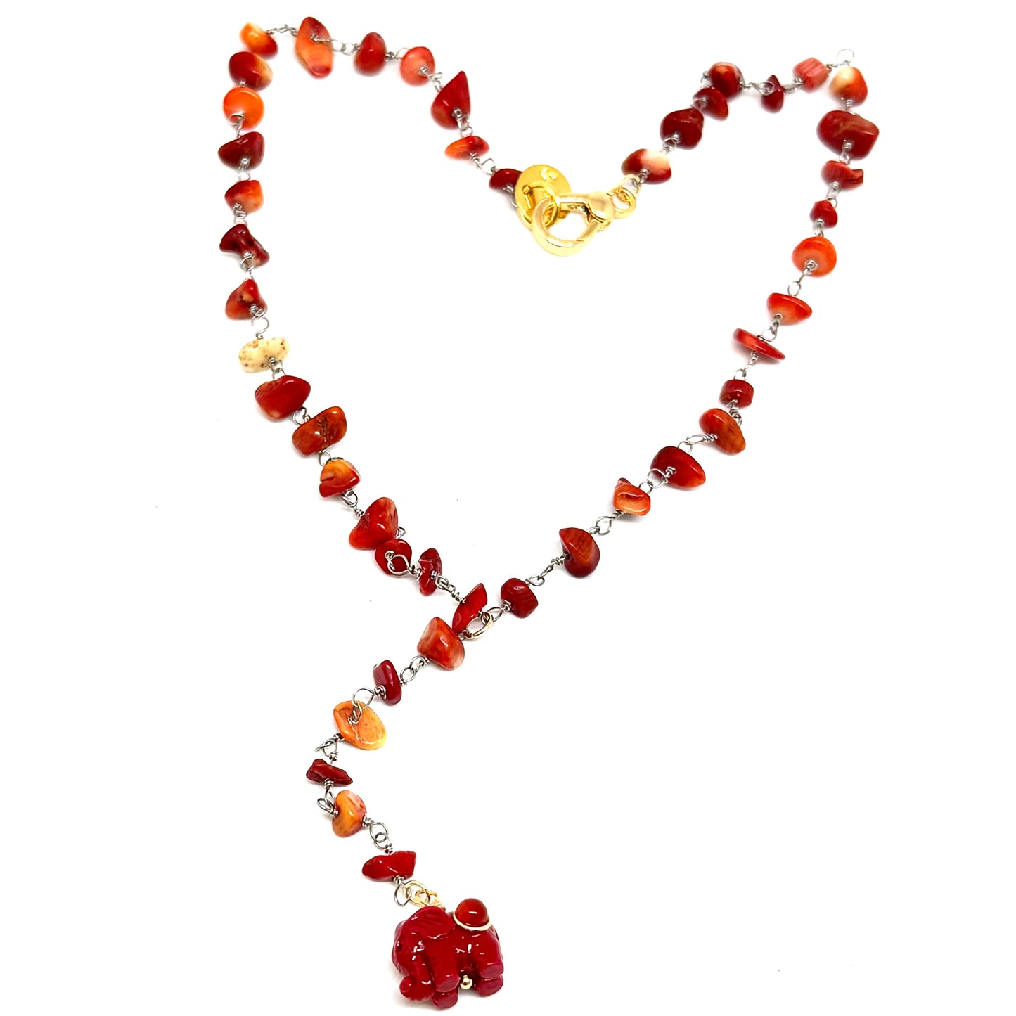 Collana Rosarietto Elefante