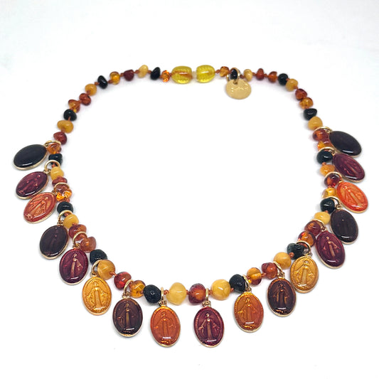 Collana Magic Amber 35 cm