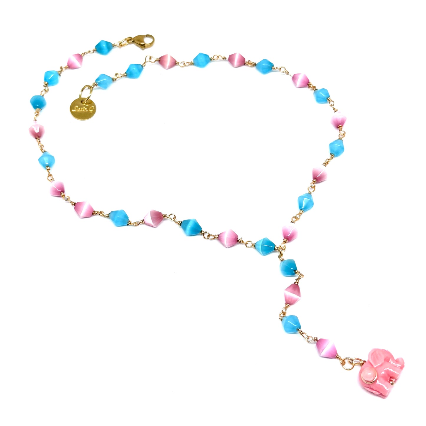 Collana Rosarietto Elefante