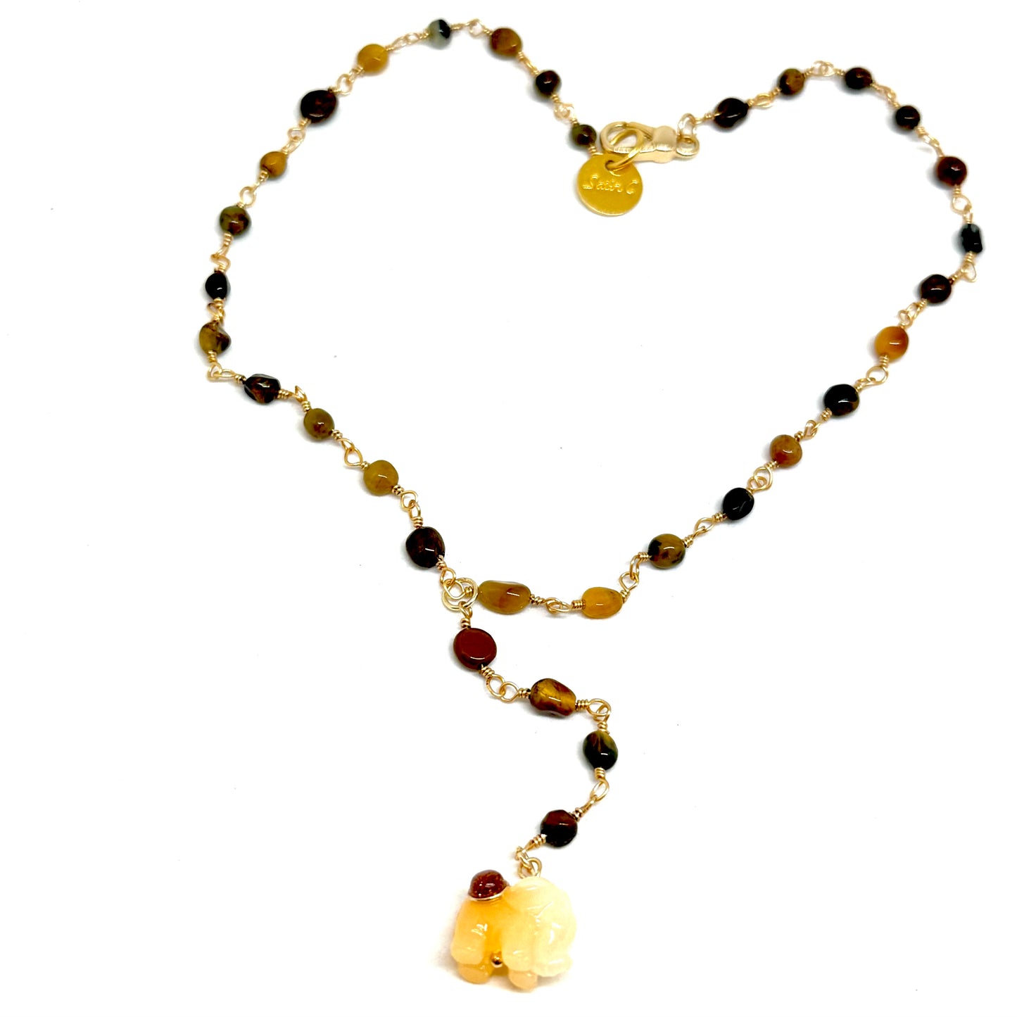 Collana Rosarietto Elefante