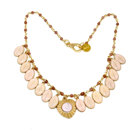 Collana Mini Rainbow Girl Pinky