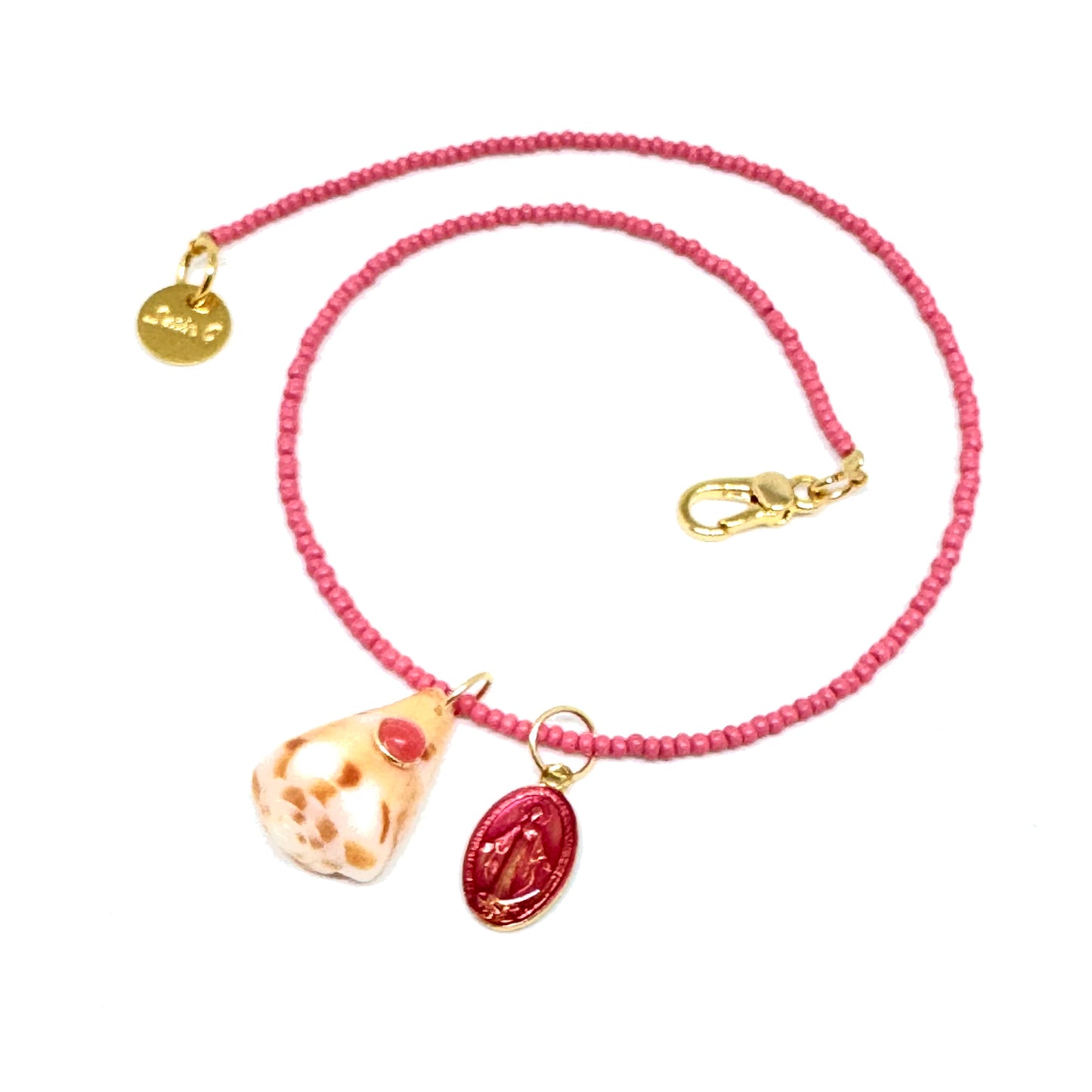 Collana Conchi Fuxia
