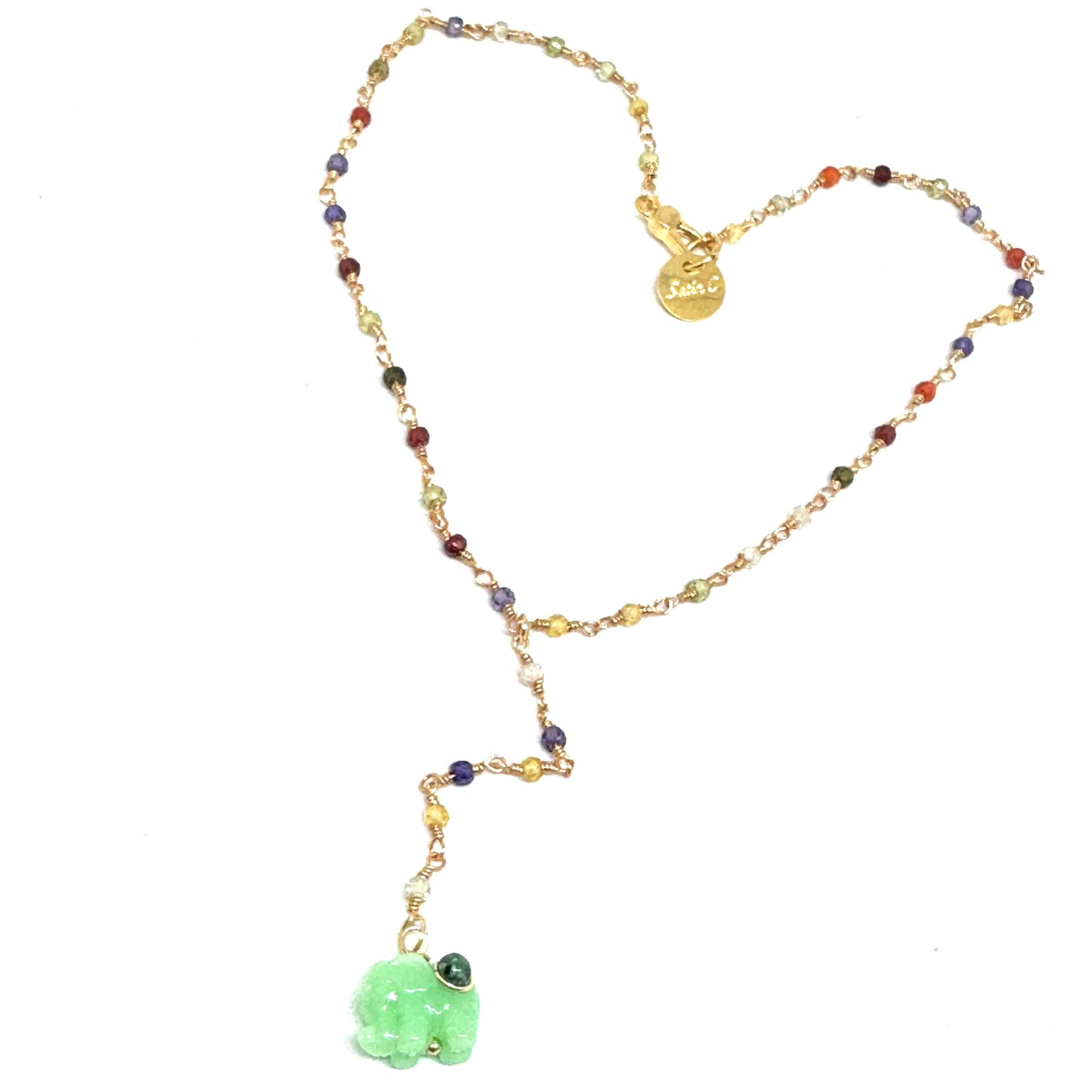 Collana Rosarietto Elefante