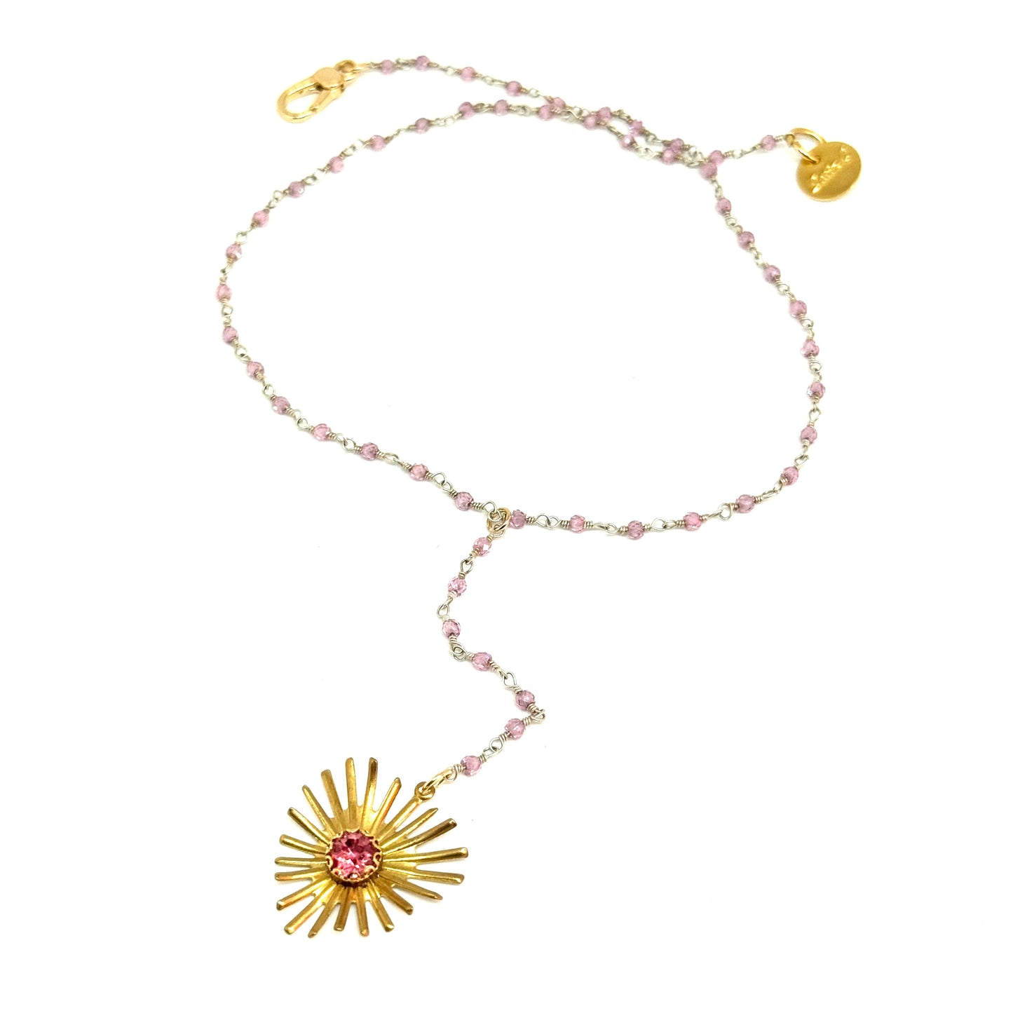 Collana Rosarietto Cuore