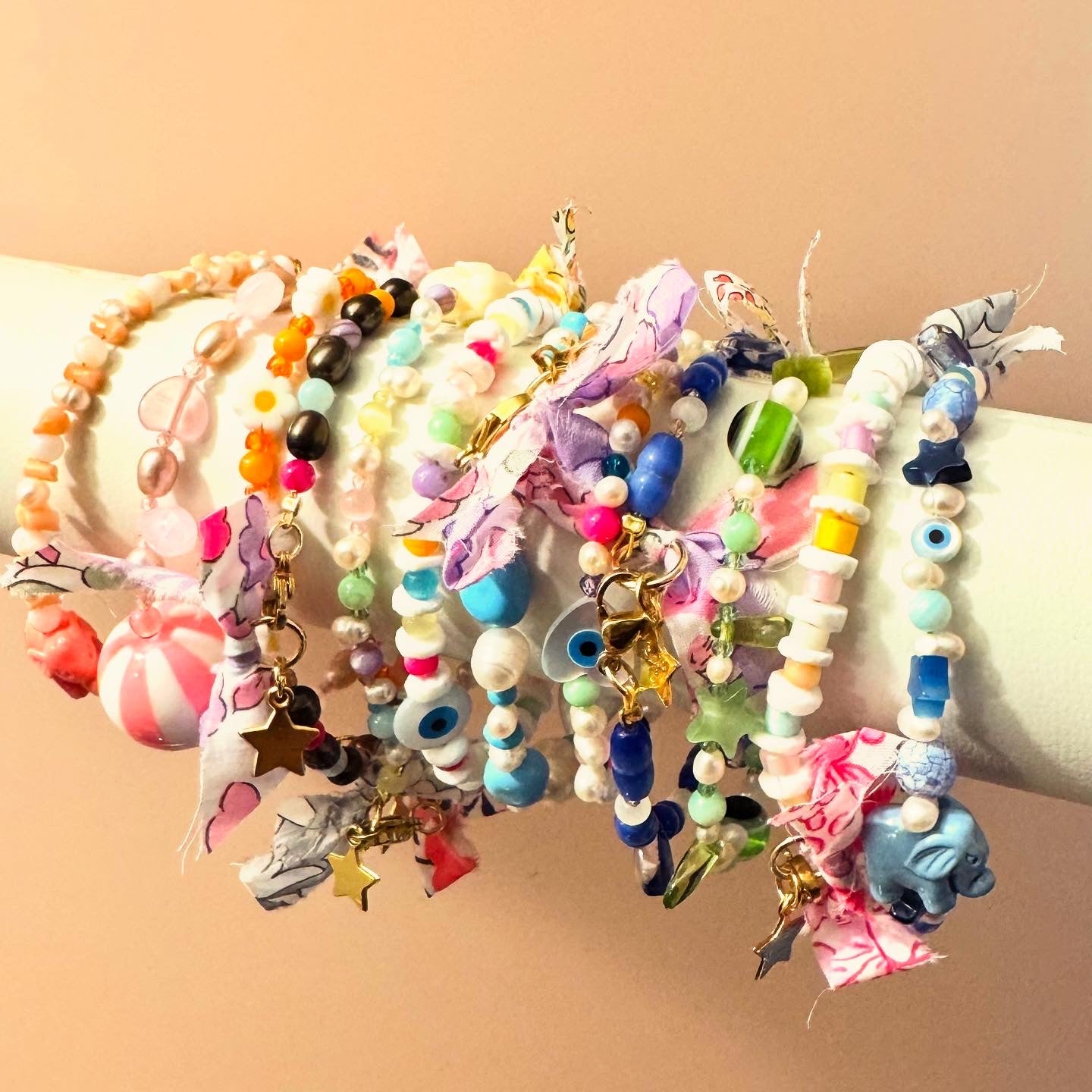 Bracciale Evil Eye Cuore Color