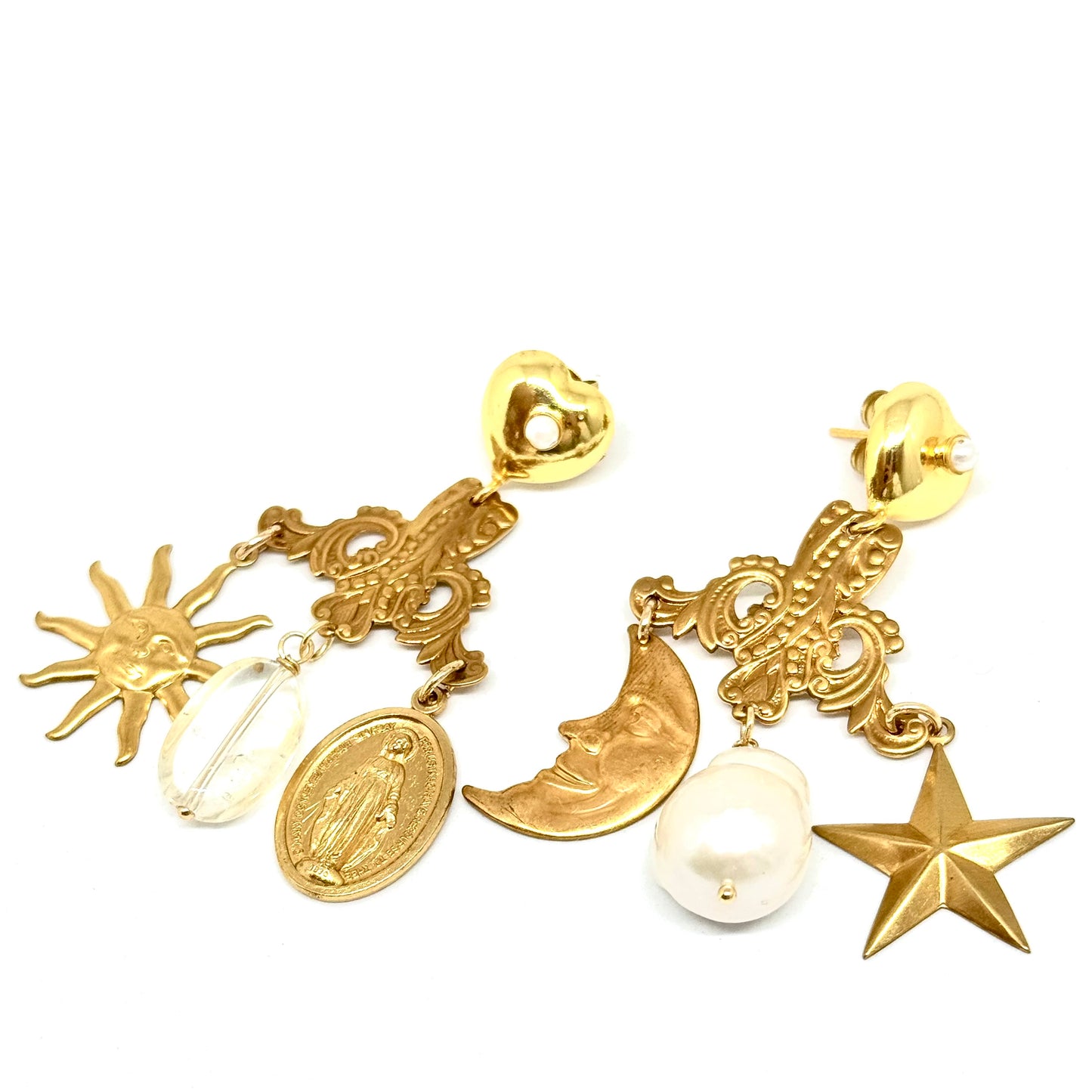 Orecchini Charms Golden