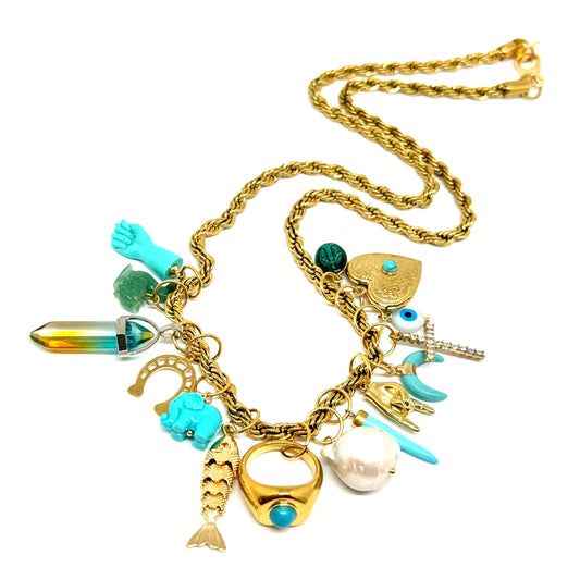 Collana Amalia Turchese