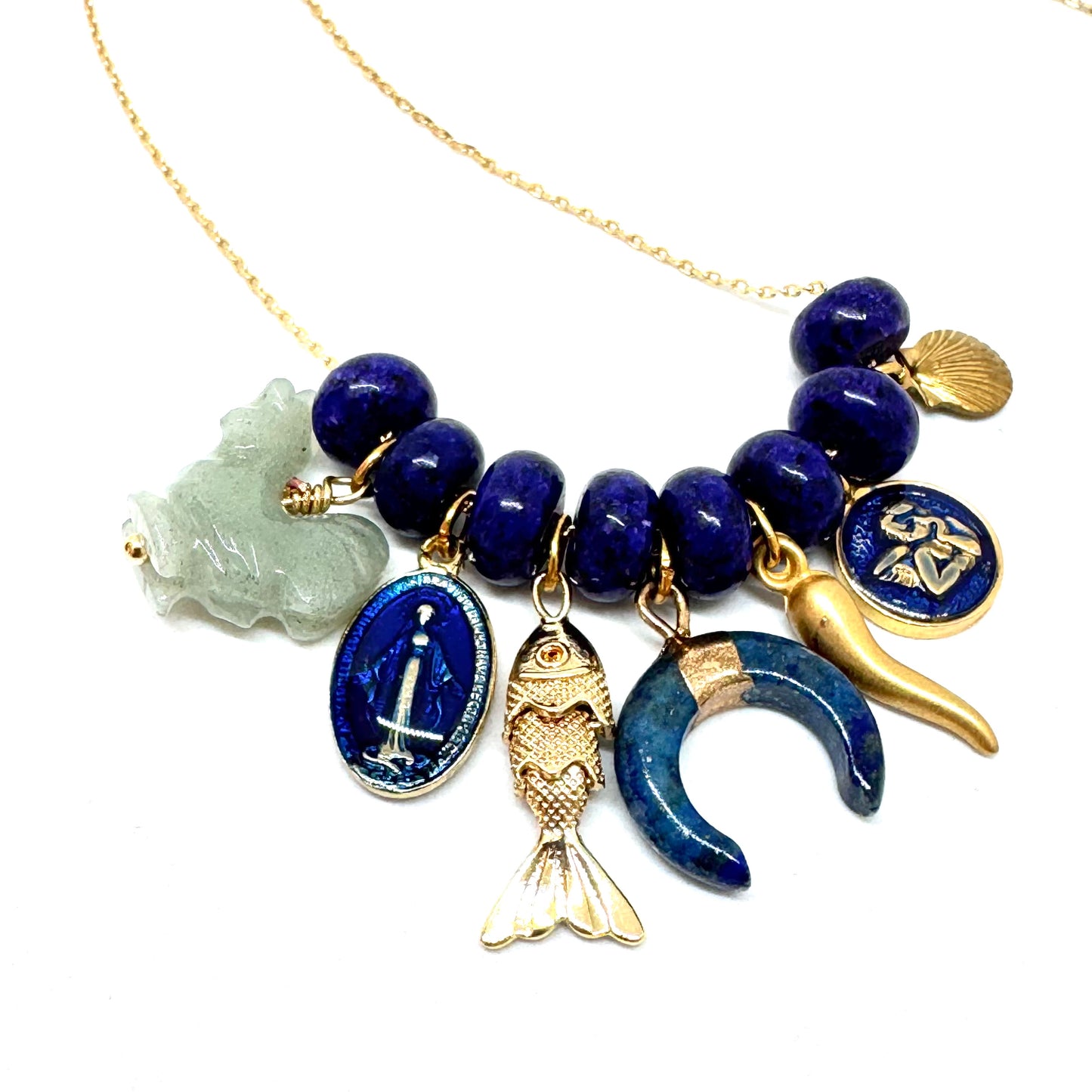 Collanina Good Luck Blu