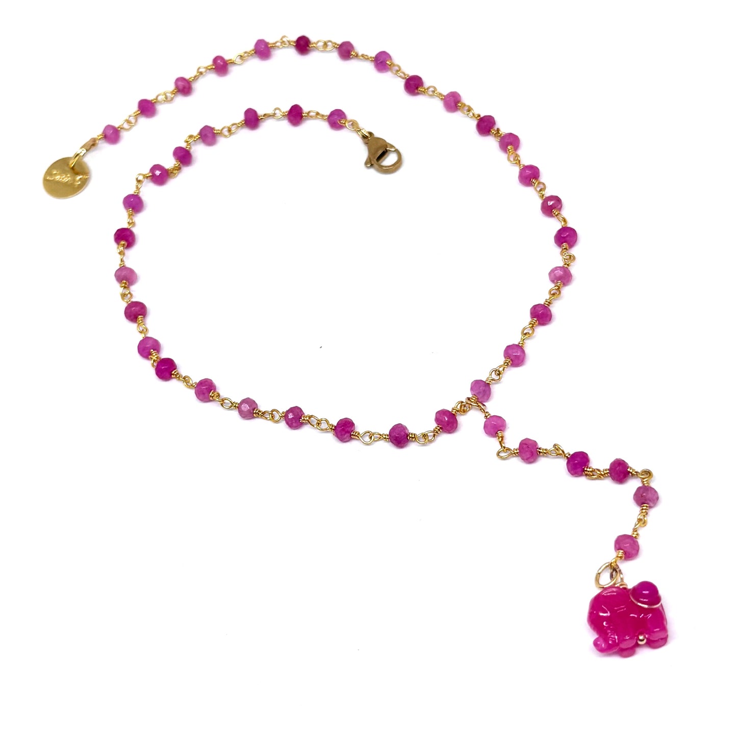 Collana Rosarietto Elefante