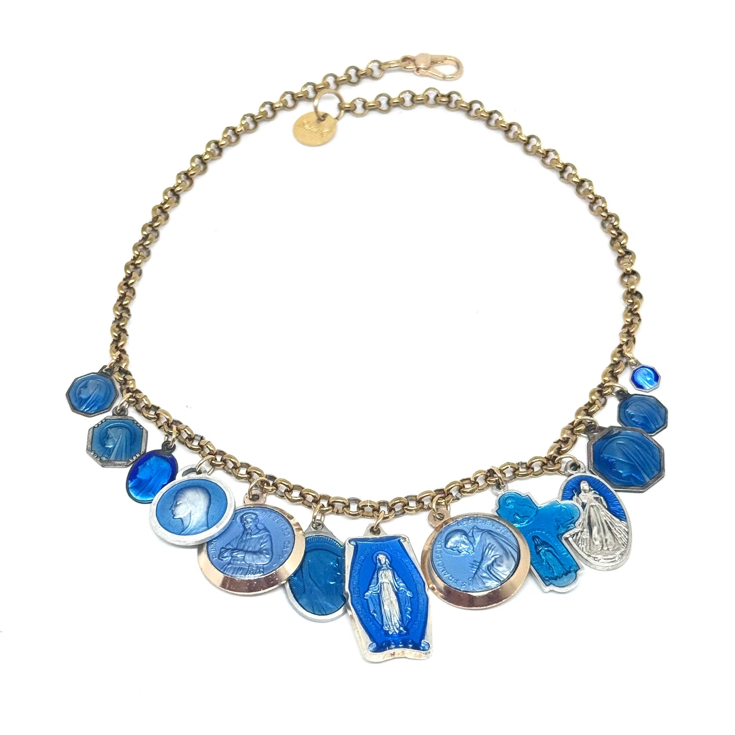 Collana Santini Vintage Azzurra
