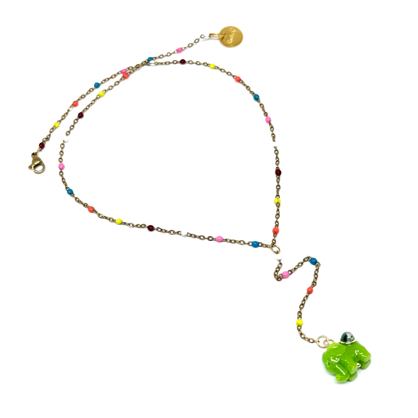 Collana Rosarietto Elefante