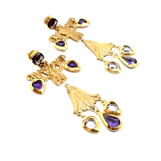 Orecchini Charms Plume