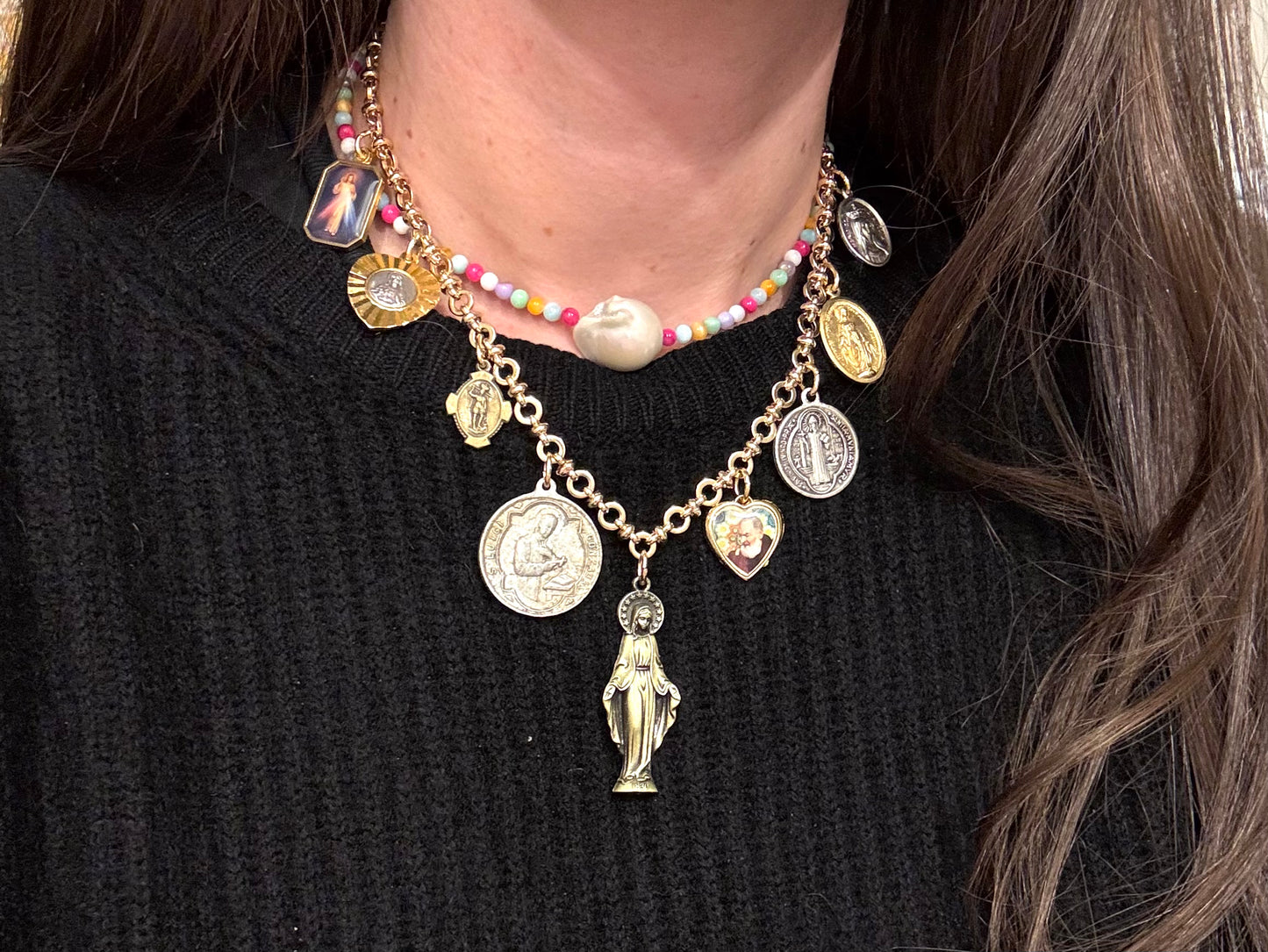 Collana Santissima Gold