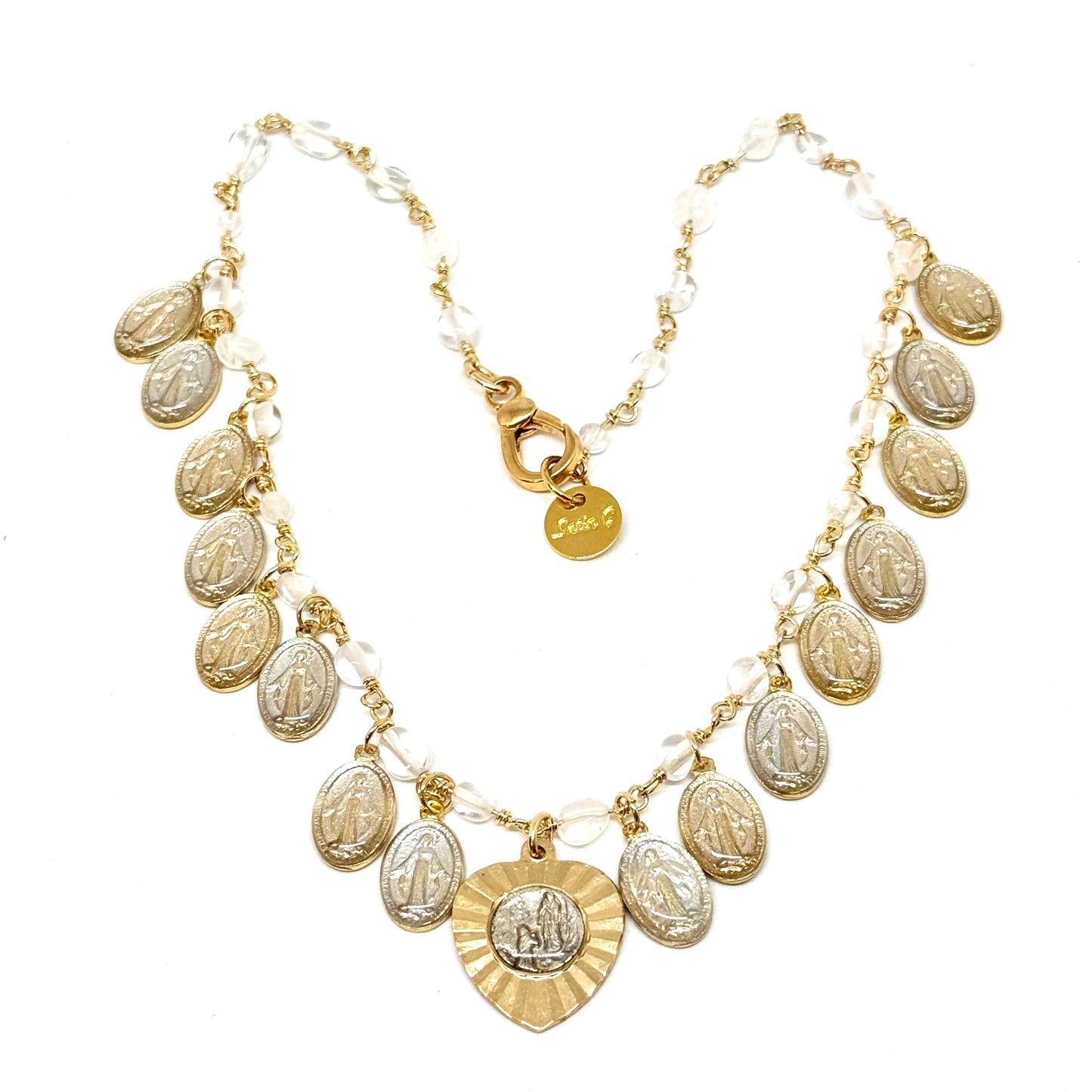 Collana Mini Rainbow Girl Crystal